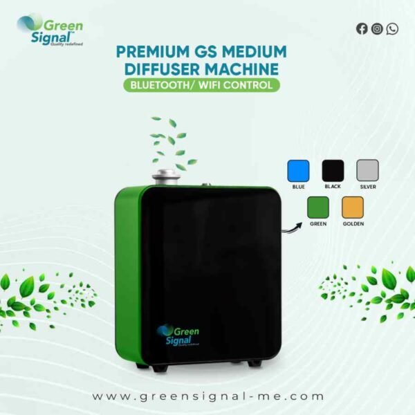 Premium Diffuser Machine Bluetooth - Medium - Green - Image 2