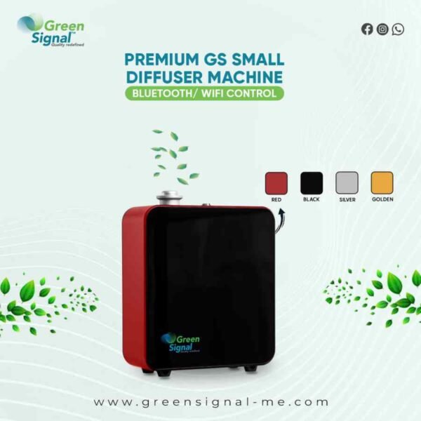 Premium Diffuser Machine Bluetooth - Small- Red - Image 2