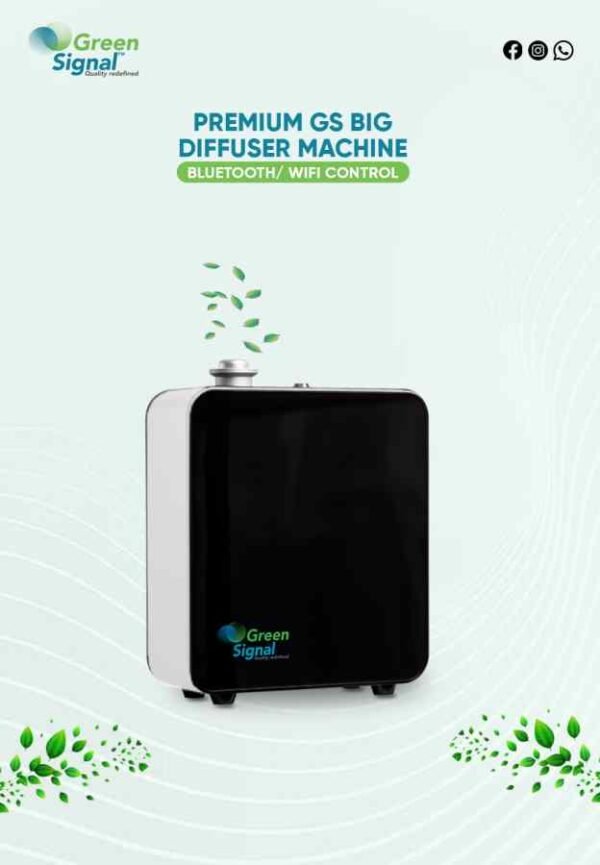 Premium Diffuser Machine Bluetooth - Big - Silver - Image 4