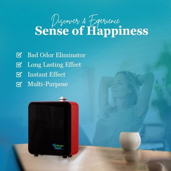 Premium Diffuser Machine Bluetooth - Big - Dark Red - Image 4