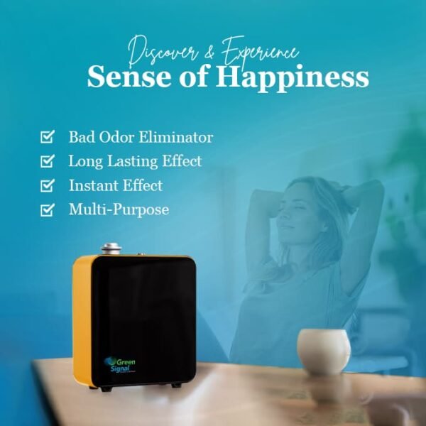 Premium Diffuser Machine Bluetooth - Small- Gold - Image 4